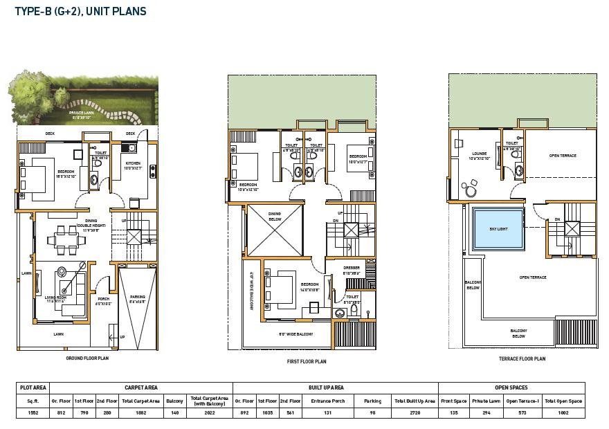 5BHK Floor Plan